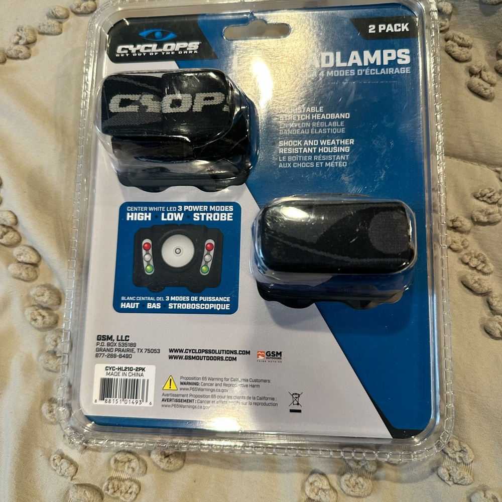 Cyclops LED Headlamps 2-Pack - Picture 3 of 4
